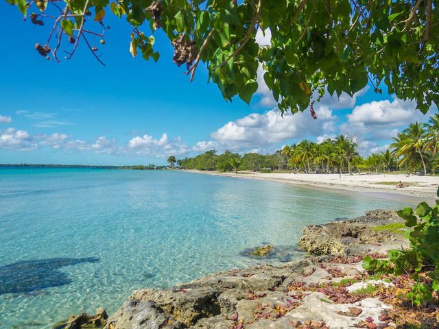 Playa Larga beach panorami view, Zapata peninsula, Matanzas, Cuba.