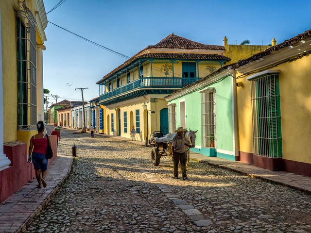 Trinidad old city panoramic view, Trinidad, Sancti Spíritus, Cuba.