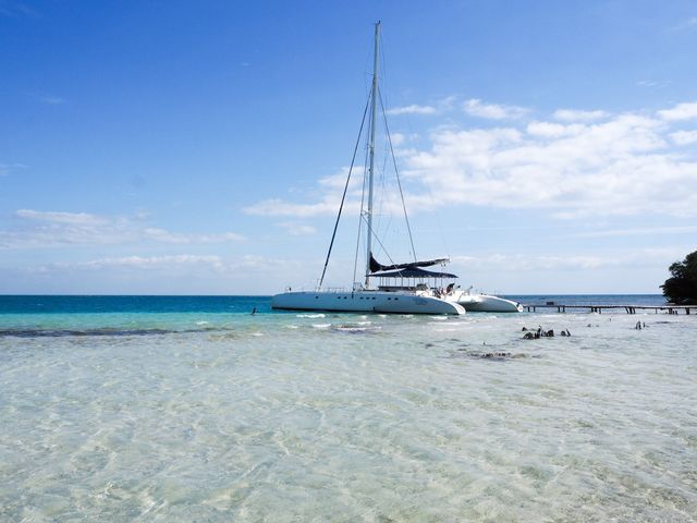 Cayo Iguana by sailboat, Playa Ancón, Trinidad, Sancti Spíritus, Cuba.