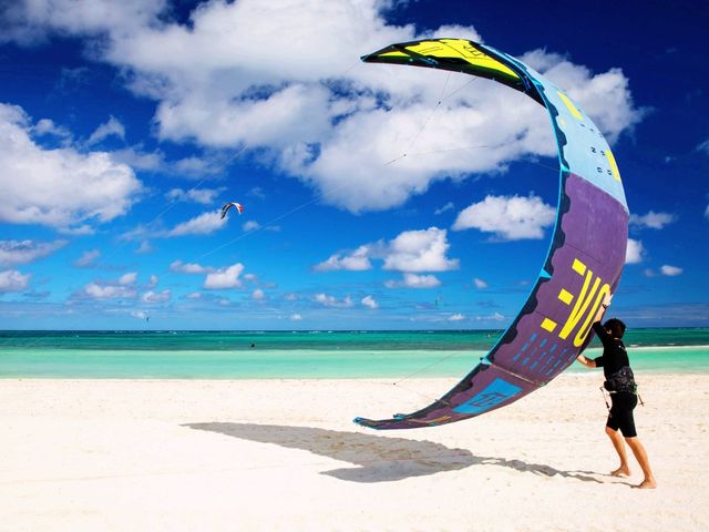 Cayo Guillermo panoramic view, Jardines del Rey, Ciego de Ávila, Cuba.