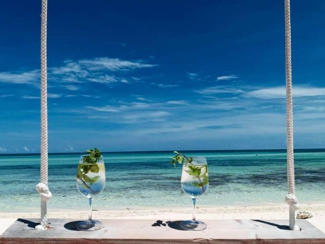Cayo Guillermo panoramic view, Jardines del Rey, Ciego de Ávila, Cuba.