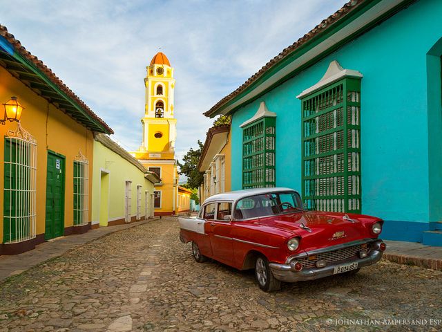 Trinidad Old City panoramic view, Trinidad, Sanctí Spiritus, Cuba.