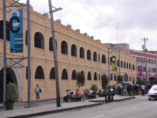 Almacenes San José panoramic view, Old Havana, Havana, Cuba.