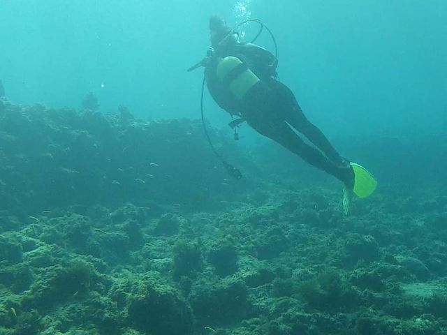 Scuba Diving in Marina Hemingway, Miramar, Havana, Cuba.