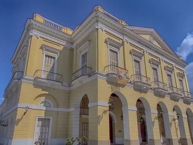 Sauto theater panoramic view, Matanzas city, Matanzas, Cuba.
