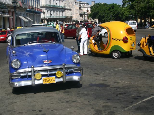 American classic cars in Havana city
