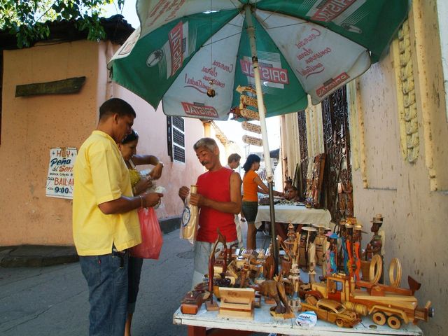 Souvenir & handcrafting market, Santiago de Cuba city