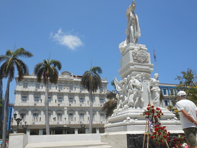 José Martí central park panoramic view, Old Havana, Havana, Cuba. THE MOST COMPLETE BIRDWATCHING TOUR IN CUBA.