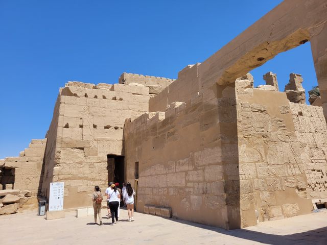 The Temples of Karnah panoramic view, Luxor, Egypt.