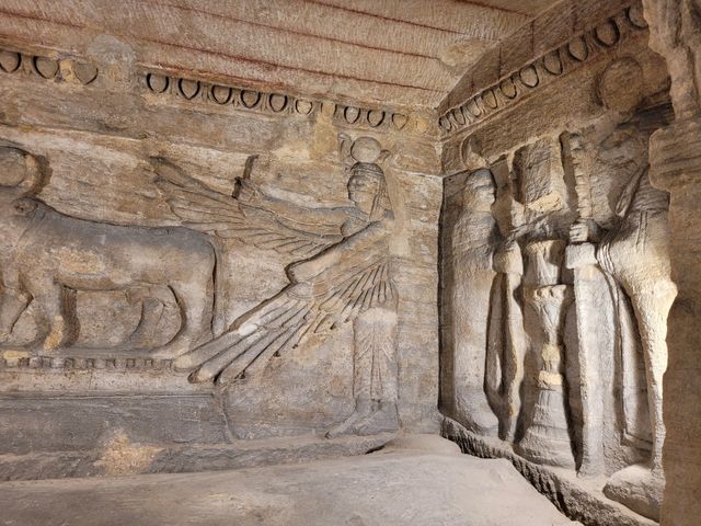 Catacombs of Kom El Shoqafa, Alexandria, Egypt.