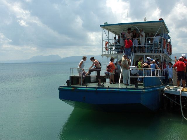 Palma Rubia pier to take the boat to Cayo Levisa, Pinar del Río