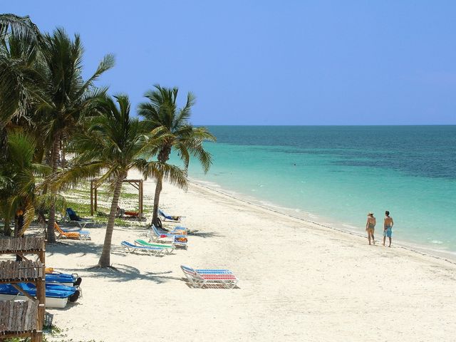 Cayo Levisa beach panoramic view, Pinar del Río
