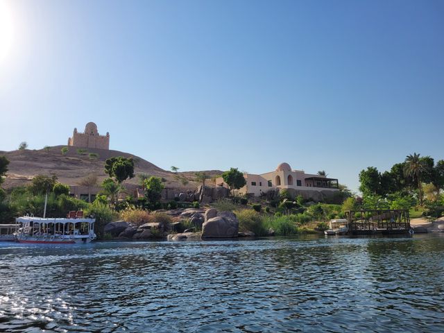 A ride in a “felucca”—traditional sailboats from the Aswan area, Egypt.