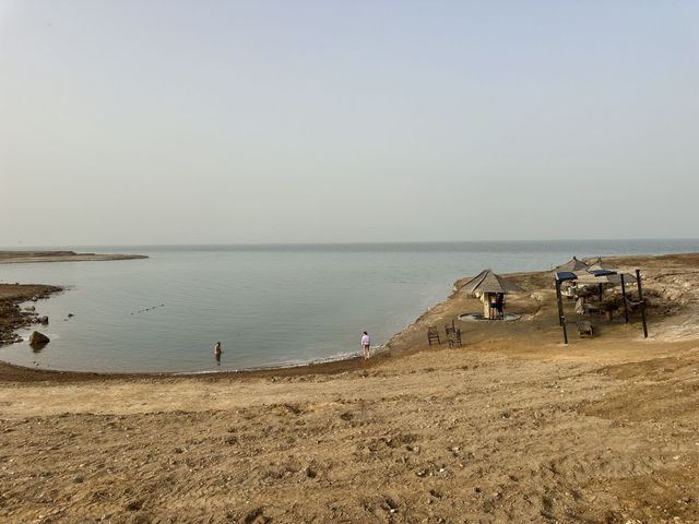 Dead Sea panoramic view, Jordan. 