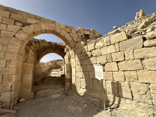 Shobak Castle panoramic view, Jordan. 