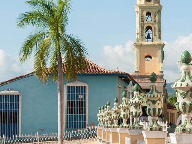 Trinidad old city panoramic view, Trinidad, Sanctí Spíritus, Cuba.
