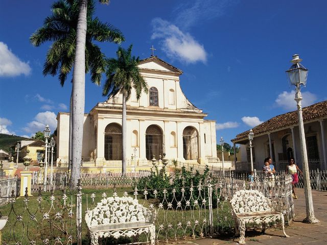 Church of the Santisima Trinidad panoramic view