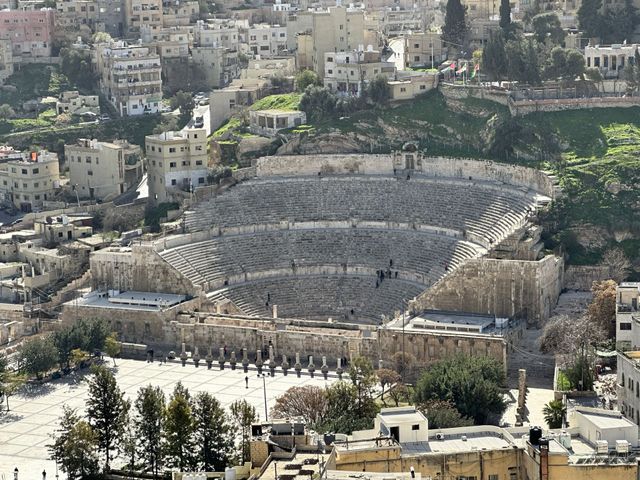 Roman Theater panoramic view, Jordan.