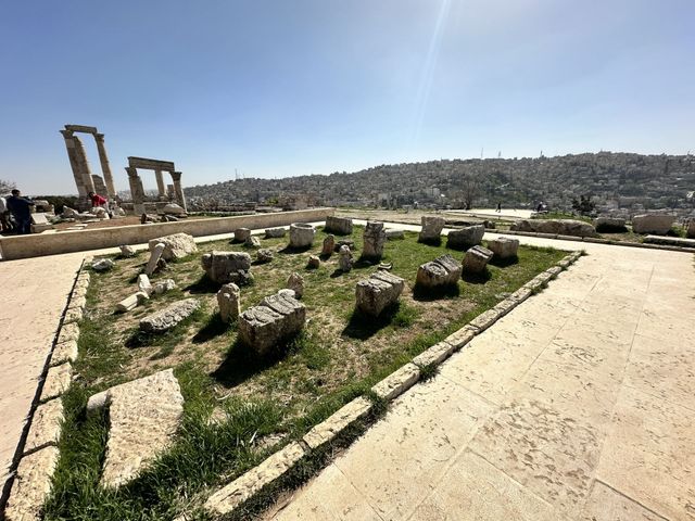 Amman Citadel panoramic view, Jordan.