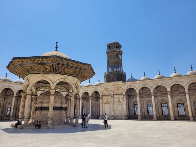 The Mosque of Mehmet Ali Pasha, also known as the Alabaster Mosque, Cairo, Egypt