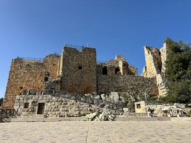 Ajloun Castle medieval name Qalʻat ar-Rabad, Jordan. 
