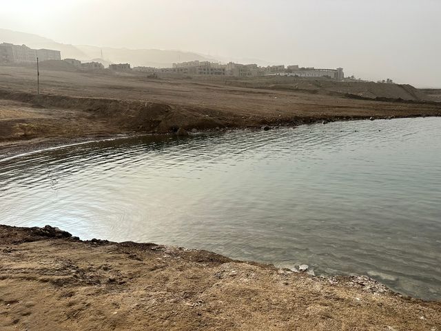 Dead Sea panoramic view, Jordan. 