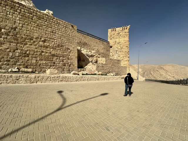 Shobak Castle panoramic view, Jordan. 