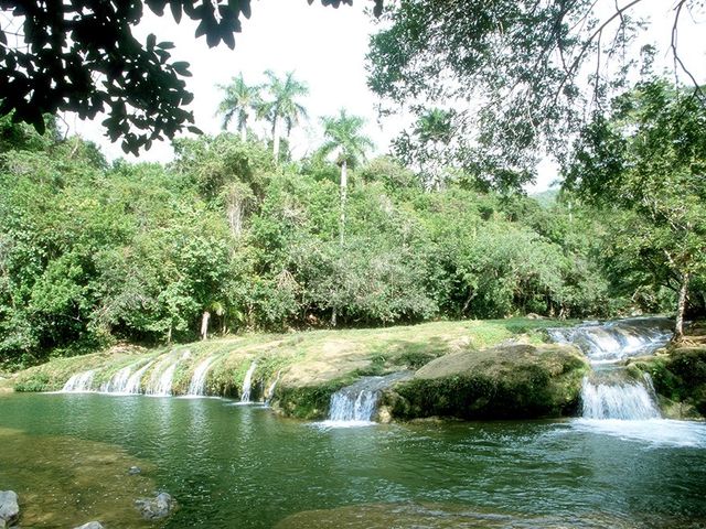 San Juan river panoramic view, Las Terrazas
