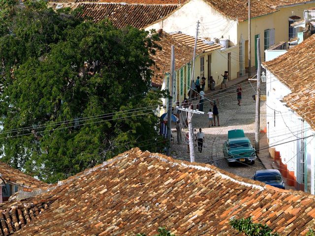 Trinidad old city panoramic view, Sancti Spíritus