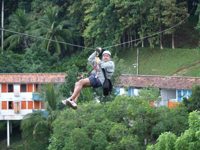Canopy tour at Las Terrazas community