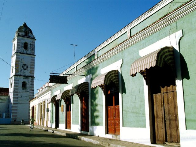 Sancti Spíritus cathedral panoramic view, Sancti Spíritus city