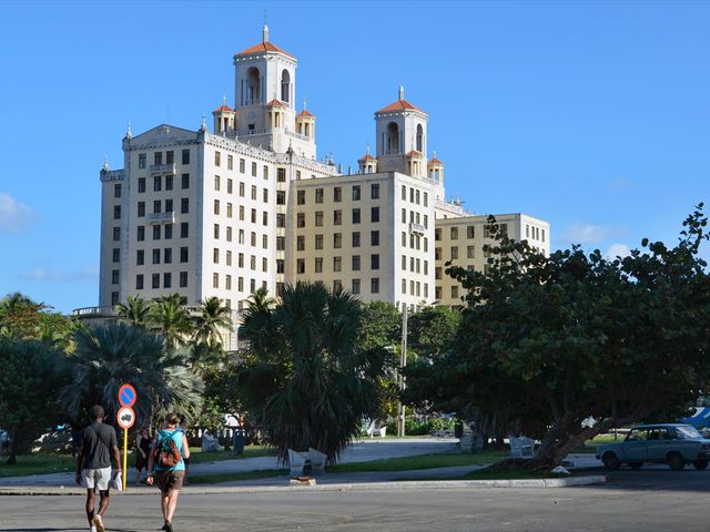 Nacional de Cuba hotel panoramic view, Havana city