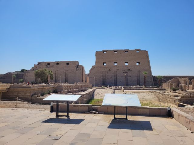 The Temples of Karnah panoramic view, Luxor, Egypt.