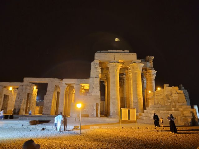 Kom Ombo Temple panoramic view, Egypt.