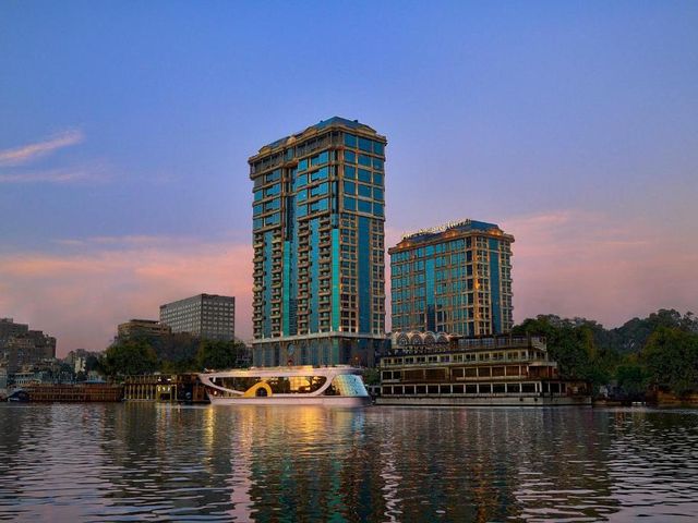 The luxurious Four Seasons Hotel Cairo at The First Residence, one of the city’s most exclusive properties in Cairo, Egypt.