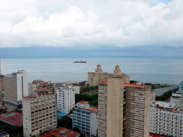 Modern Havana panoramic view, Havana city
