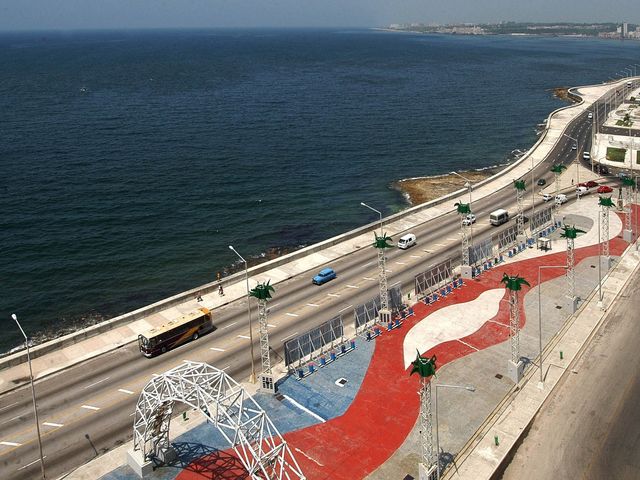 the Malecon panoramic view, Havana city