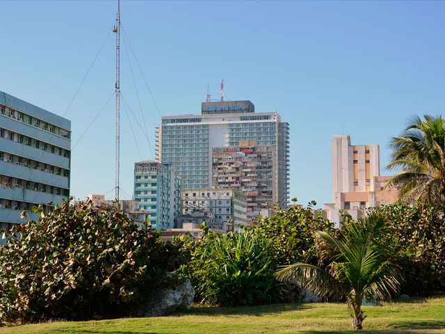 Modern Havana panoramic view, Havana city