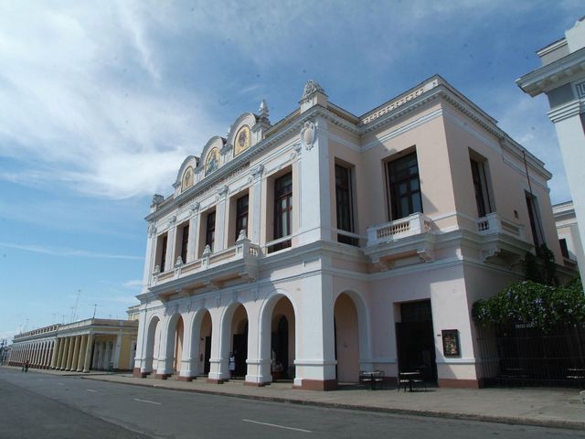 Tomás Terry theater panoramic view, Cienfuegos city