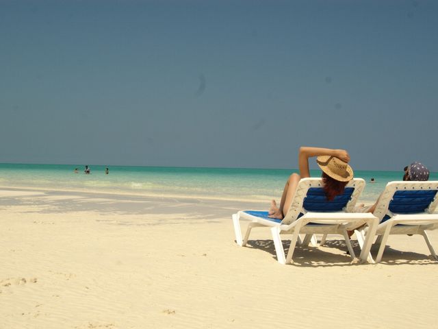 Varadero beach panoramic view, Matanzas