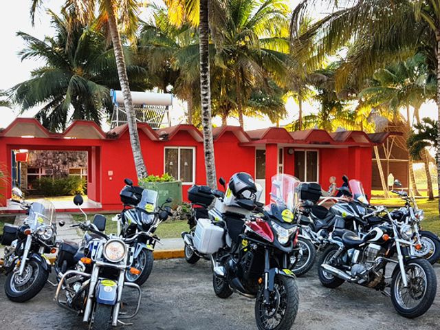 Horizontes Playa Larga hotel, Peninsula de Zapata, Matanzas, Cuba. MOTORCYCLE TOUR FROM HAVANA TO CAYO COCO.