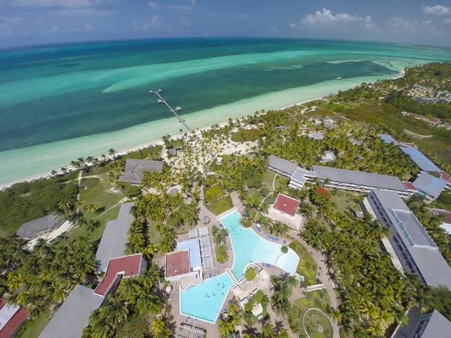 Cayo Coco pedraplen panoramic view, Ciego de Ávila, Cuba. MOTORCYCLE TOUR FROM HAVANA TO CAYO COCO.