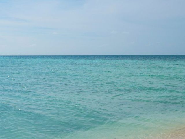 Cayo Coco pedraplen panoramic view, Ciego de Ávila, Cuba. MOTORCYCLE TOUR FROM HAVANA TO CAYO COCO.