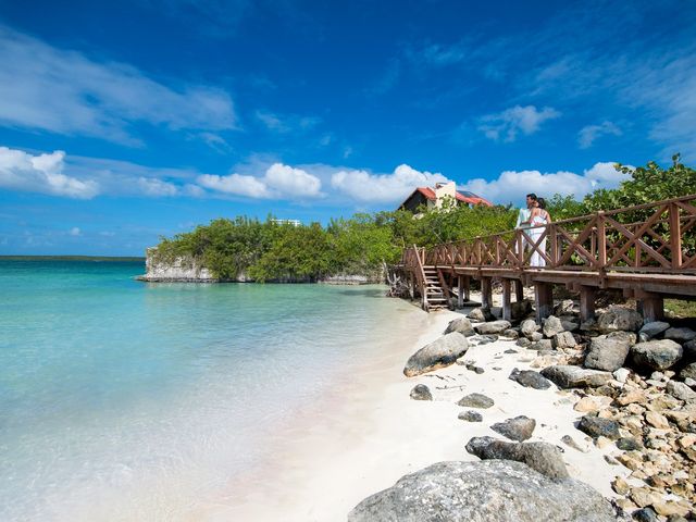 Cayo Las Brujas beach panoramic view