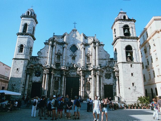 The Cathedral of Havana panoramic view, Old Havana