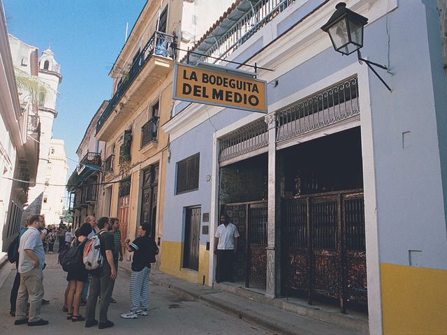 La Bodeguita del Medio Restaurant and Bar view, Old Havana