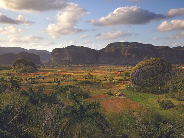 Viñales valley panoramic view