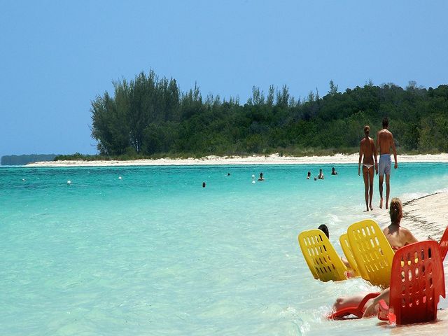 Cayo Levisa beach panoramic view