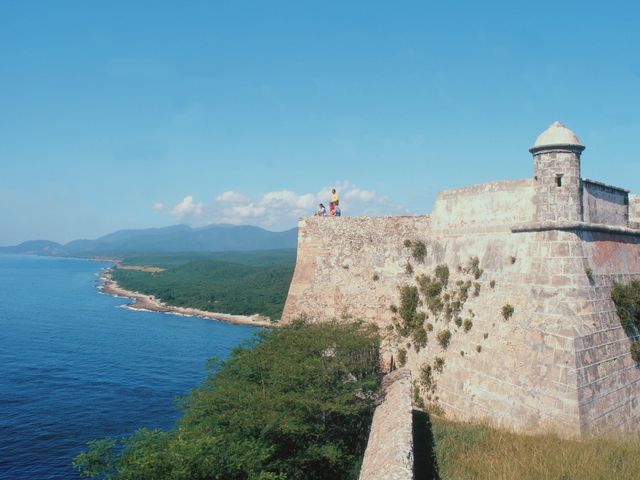 San Pedro de la Roca del Morro fortress panoramic view, Santiago de Cuba city