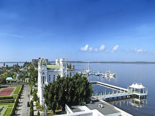 Cienfuegos Yact Club panoramic view, Cienfuegos city